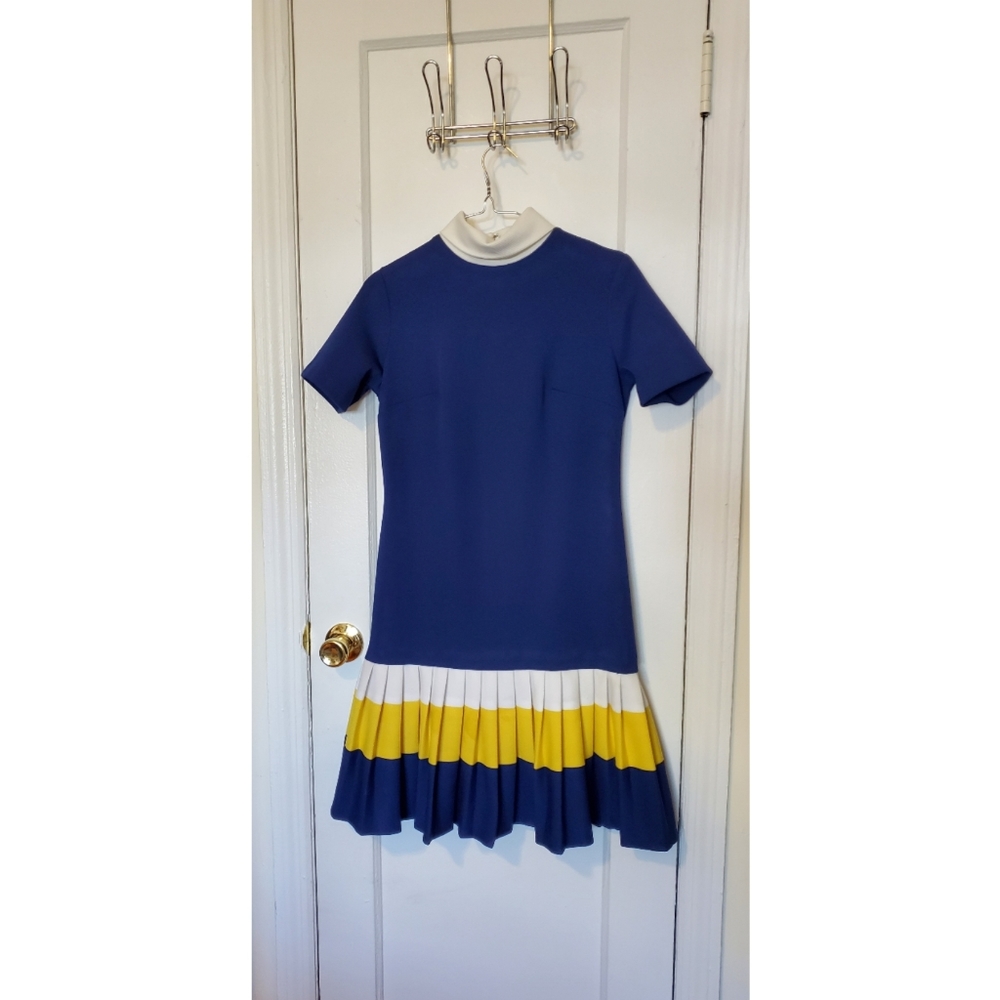 Vintage Toni Todd 1960's Drop Waist Dress